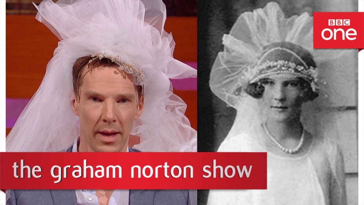 Benedict Cumberbatch as a 1920s bride? - The Graham Norton Show - BBC One