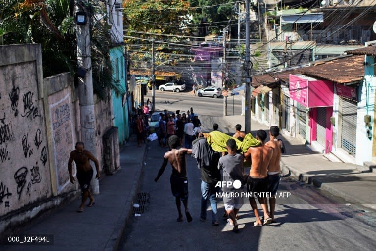 Brazil- At least 18 killed in police raid on Rio favela. AFP 📸