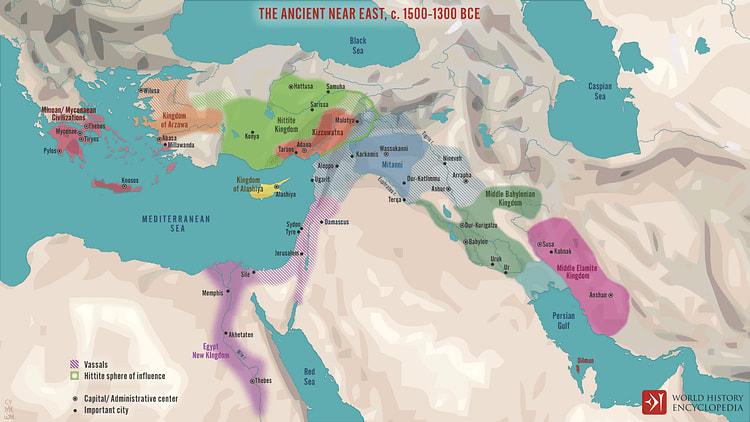 The Ancient Near East c. 1500-1300 BCE -