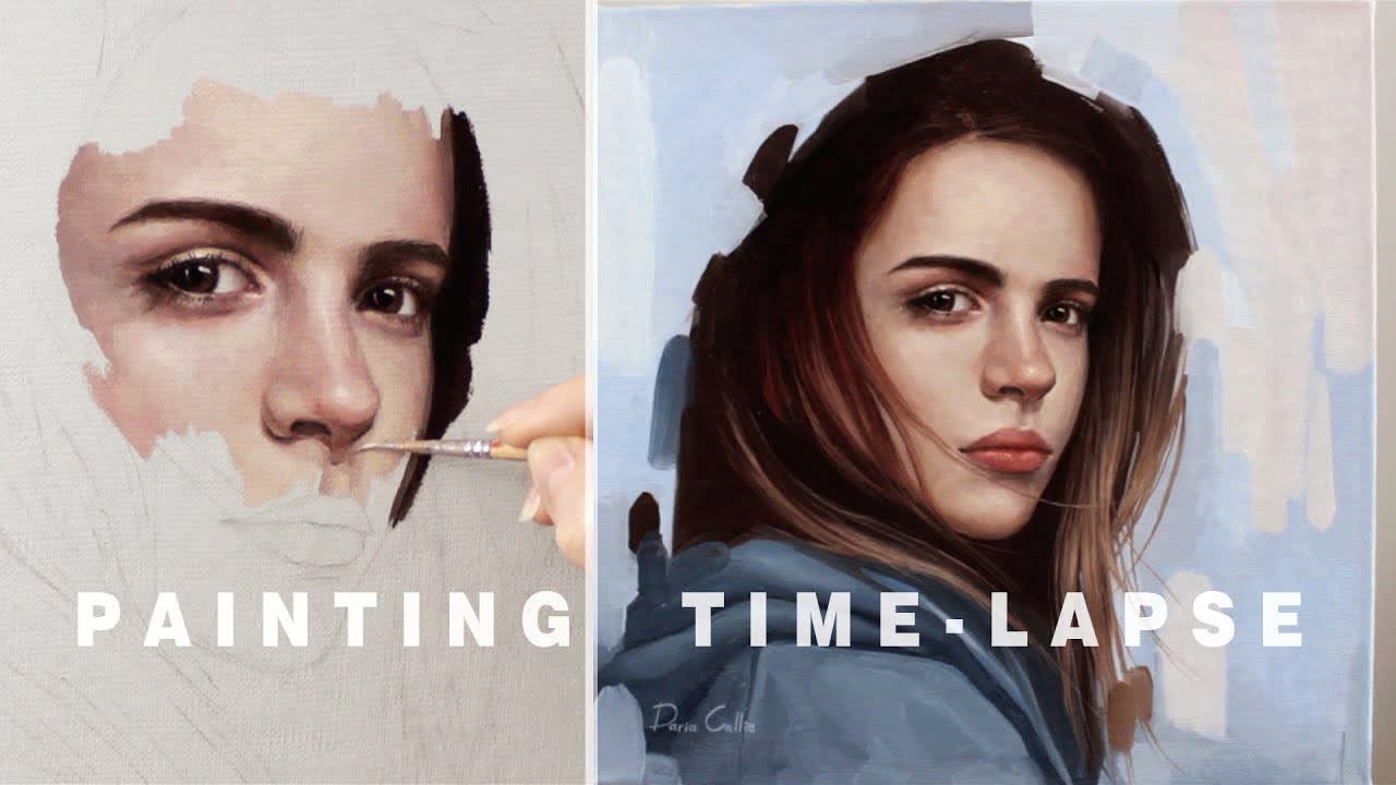 PORTRAIT PAINTING TIME-LAPSE || Oil Painting