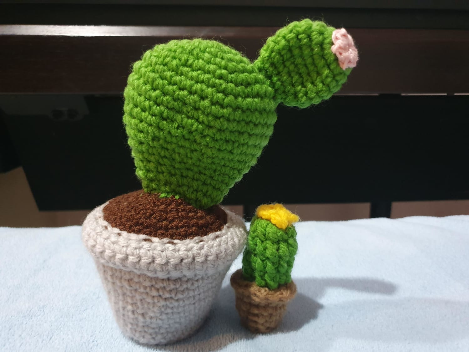 Made these cacti with no thorns