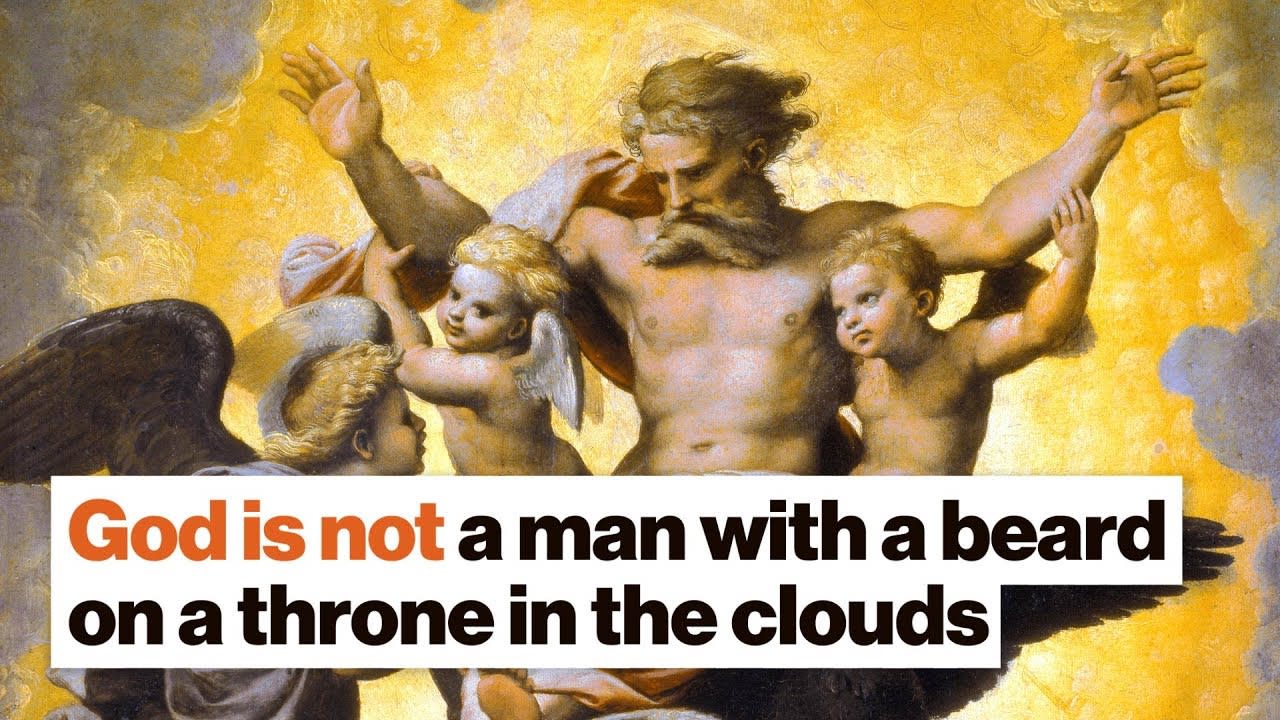 God is not a man with a beard on a throne in the clouds | Pete Holmes | Big Think