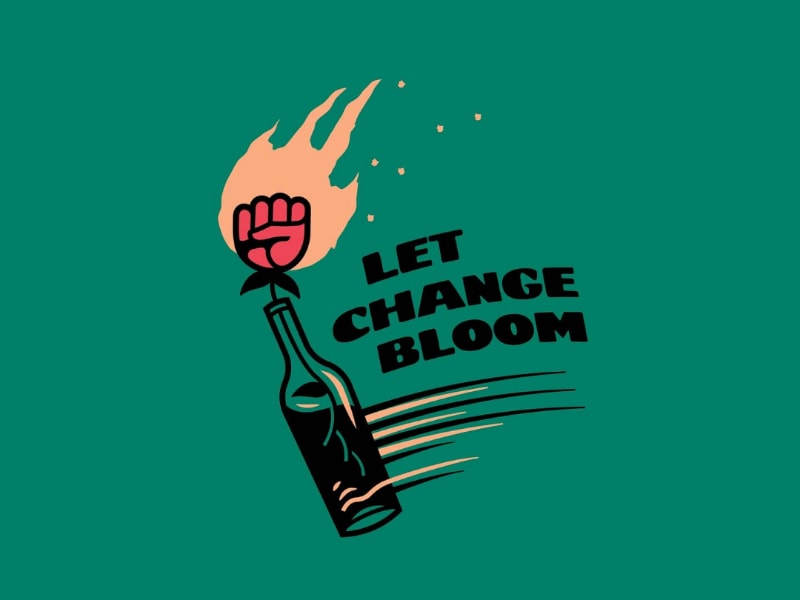 Let Change Bloom by @jessienewhouse —