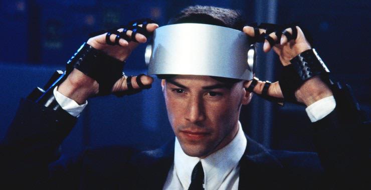 Get ready for the future! Johnny Mnemonic takes place in January 2021, which has a fabulous scene where Henry Rollins (of Black Flag) goes on a rant about the ills of technology.