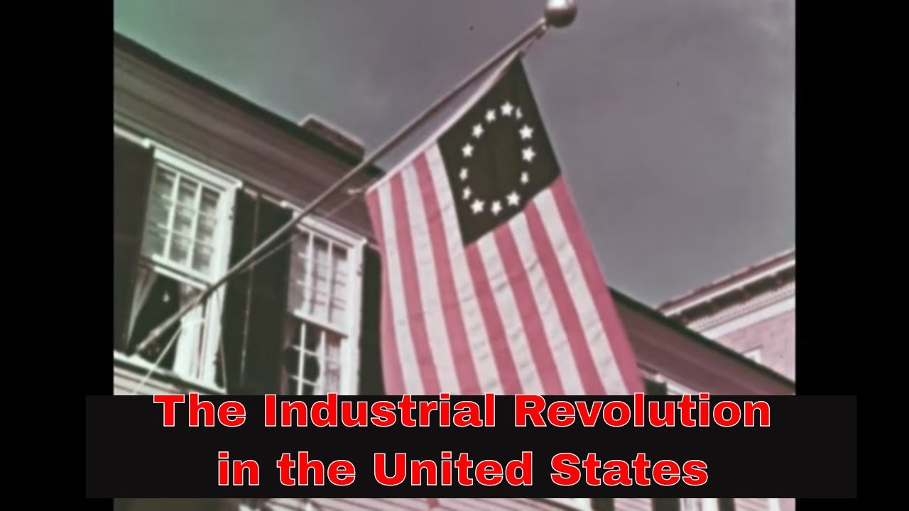 " INDUSTRIAL REVOLUTION IN AMERICA " 1950 EDUCATIONAL FILM COTTON GIN STEAM POWER 31474