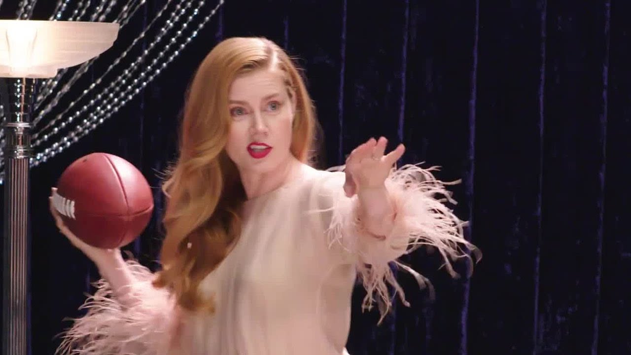 Amy Adams Teaches You How to Throw a Football (Sort Of) | Secret Talent Theatre | Vanity Fair