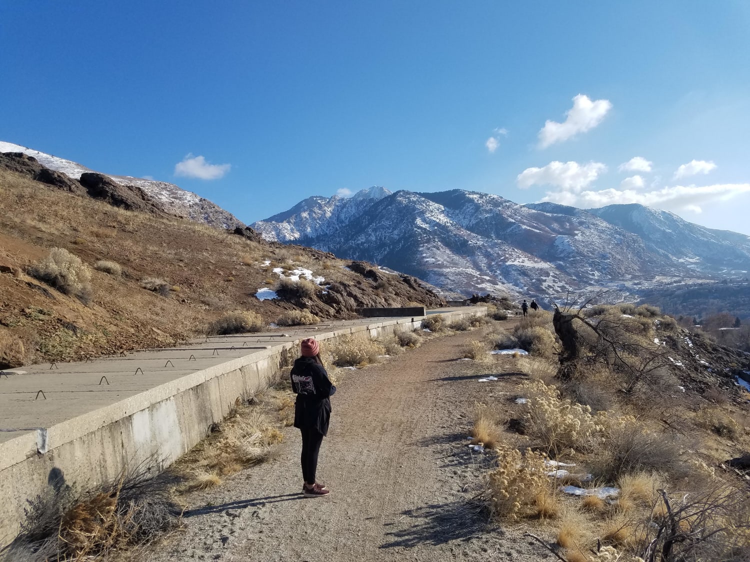 North Ogden UT. I can't believe neither me nor my friend had ever gone hiking in the Winter, it's very beautiful to say the least.