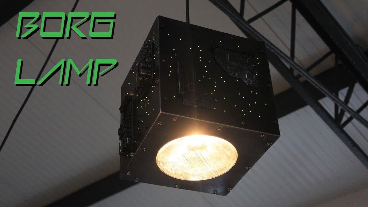 Borg Cube Lamp Build