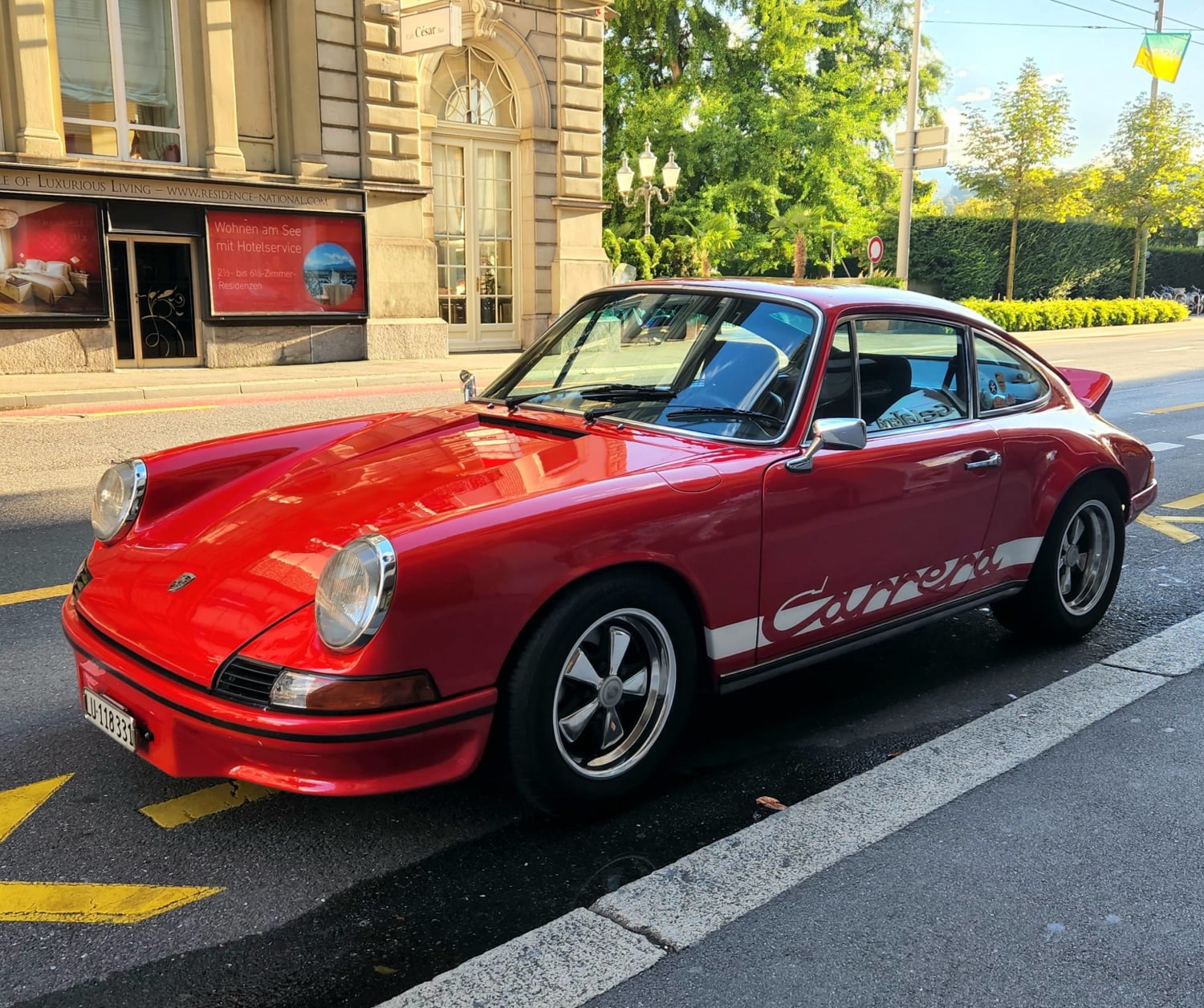 Spotted this beauty in Lucerne, Switzerland last week