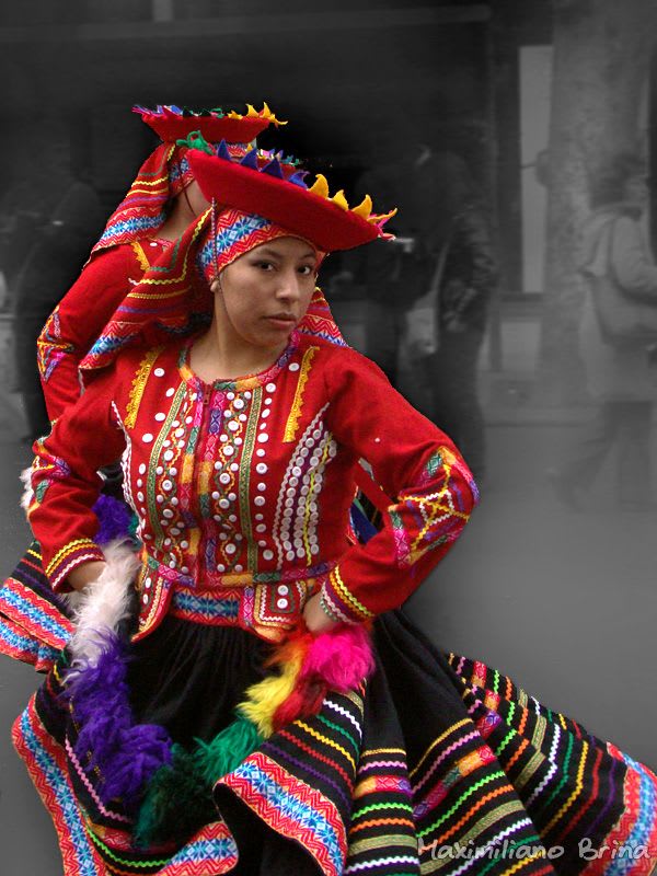 Peruvian dancer I by Maximiliano Brina, via 500px | Traje tipico de peru, Ropa tradicional, Moda étnica