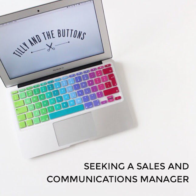 We're looking to hire a Sales and Communications Manager to join our team in London: