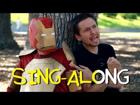 "I Love You Iron Man" - Performed by Tony Stark (Homemade Karaoke Sing-Along)