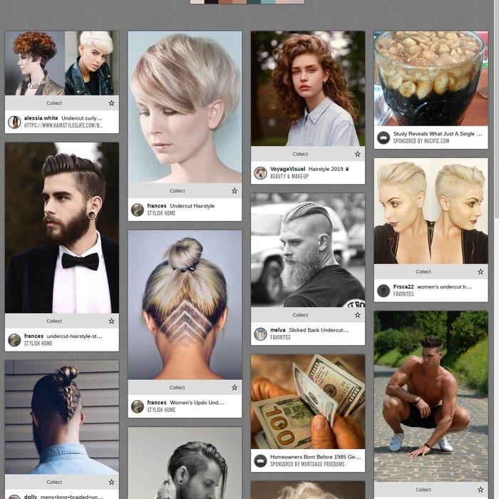 Mix Undercut Hairstyle 2019
