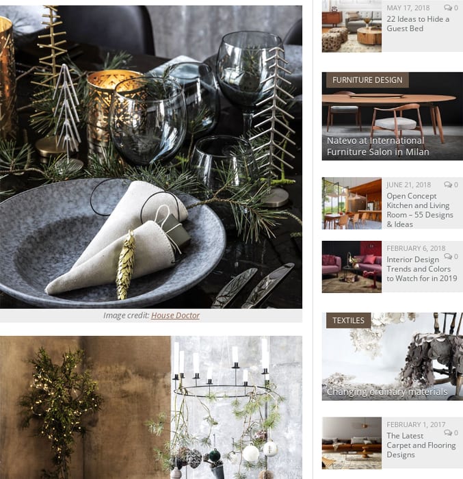 Mix · Christmas Decorating Trends 2019 / 2020 – Colors, Designs and Ideas