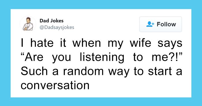 30 Of The Funniest Dad Jokes From This Account Dedicated Entirely To Them (New Pics)