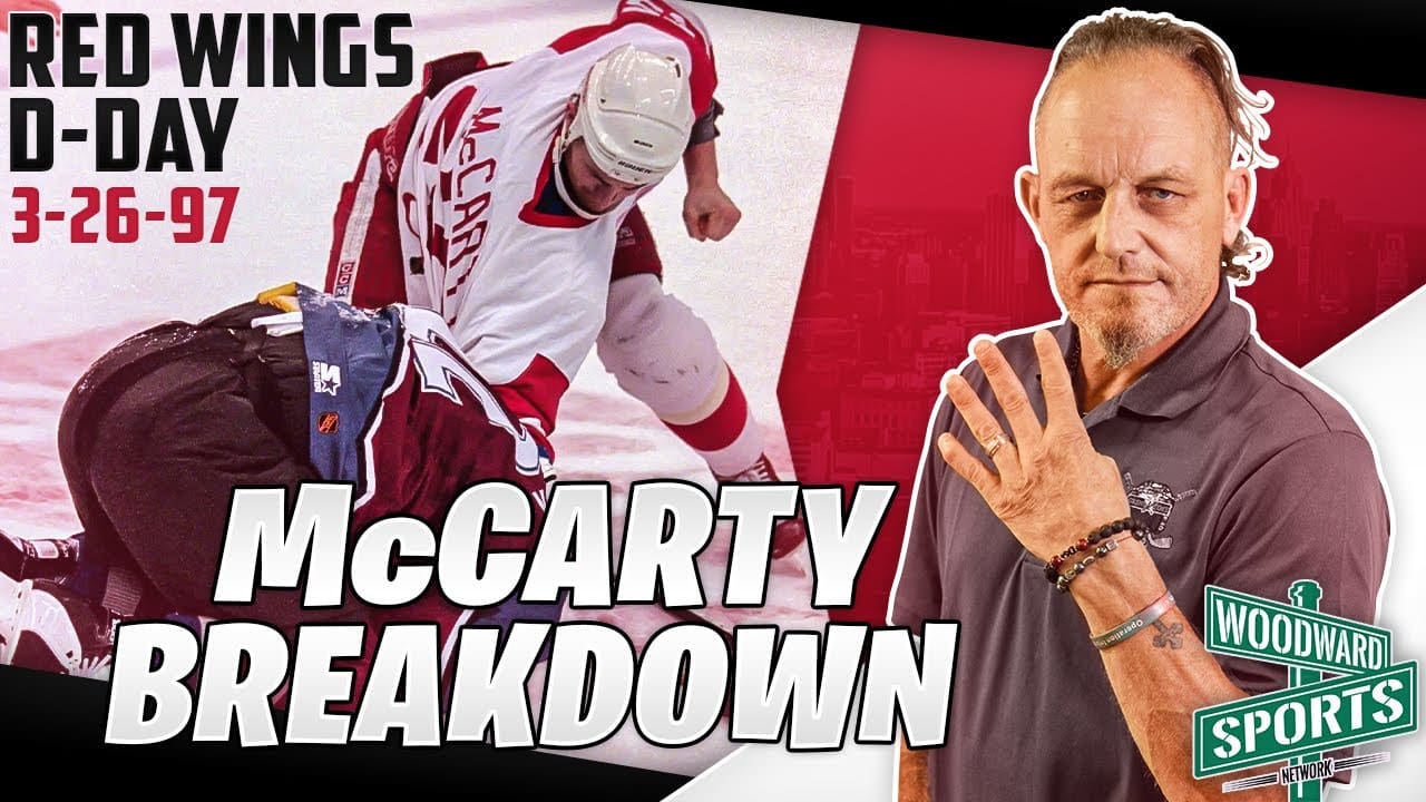 March 26, 1997 was the brutal ‘Fight Night at the Joe’ between the Red Wings and Avalanche. 24 years later, Darren McCarty breaks it all down