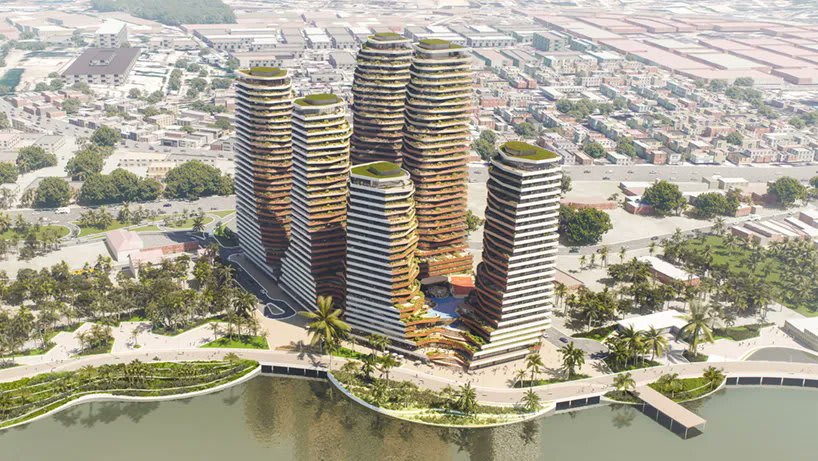 ecuador's six towers 'the hills' will be MVRDV's first project in south america.
