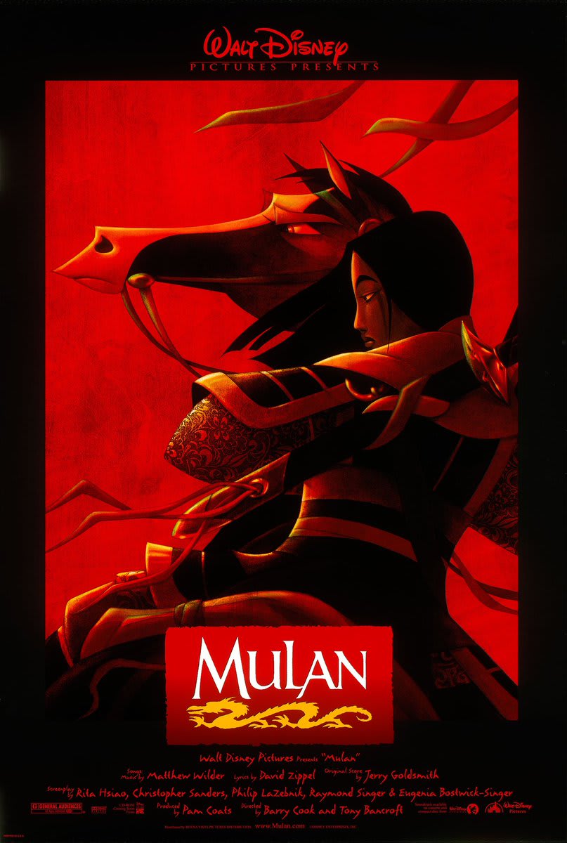 ‘Mulan’ was released in theaters on June 19th, 1998 24 years ago today