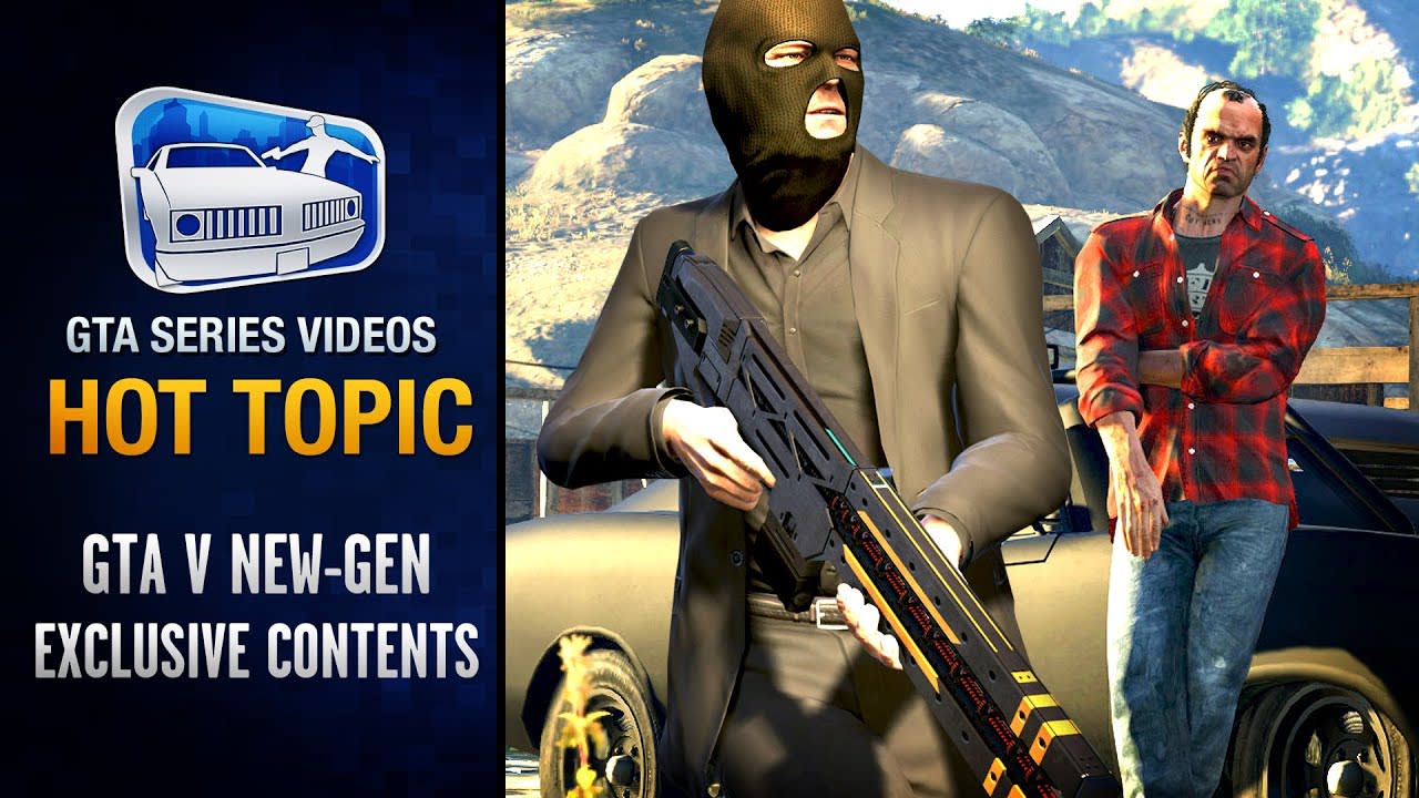 GTA 5 PC, PS4 & Xbox One Exclusive Contents for Returning Players - Hot Topic #5