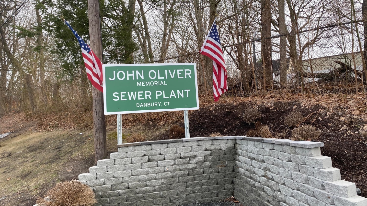 I visited the John Oliver Memorial Sewage Plant