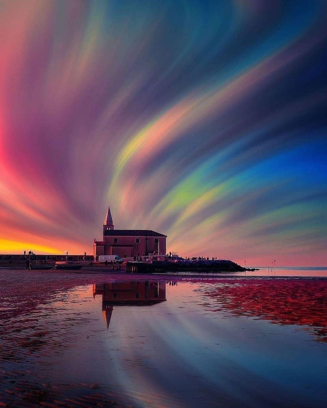 This sky in Italy