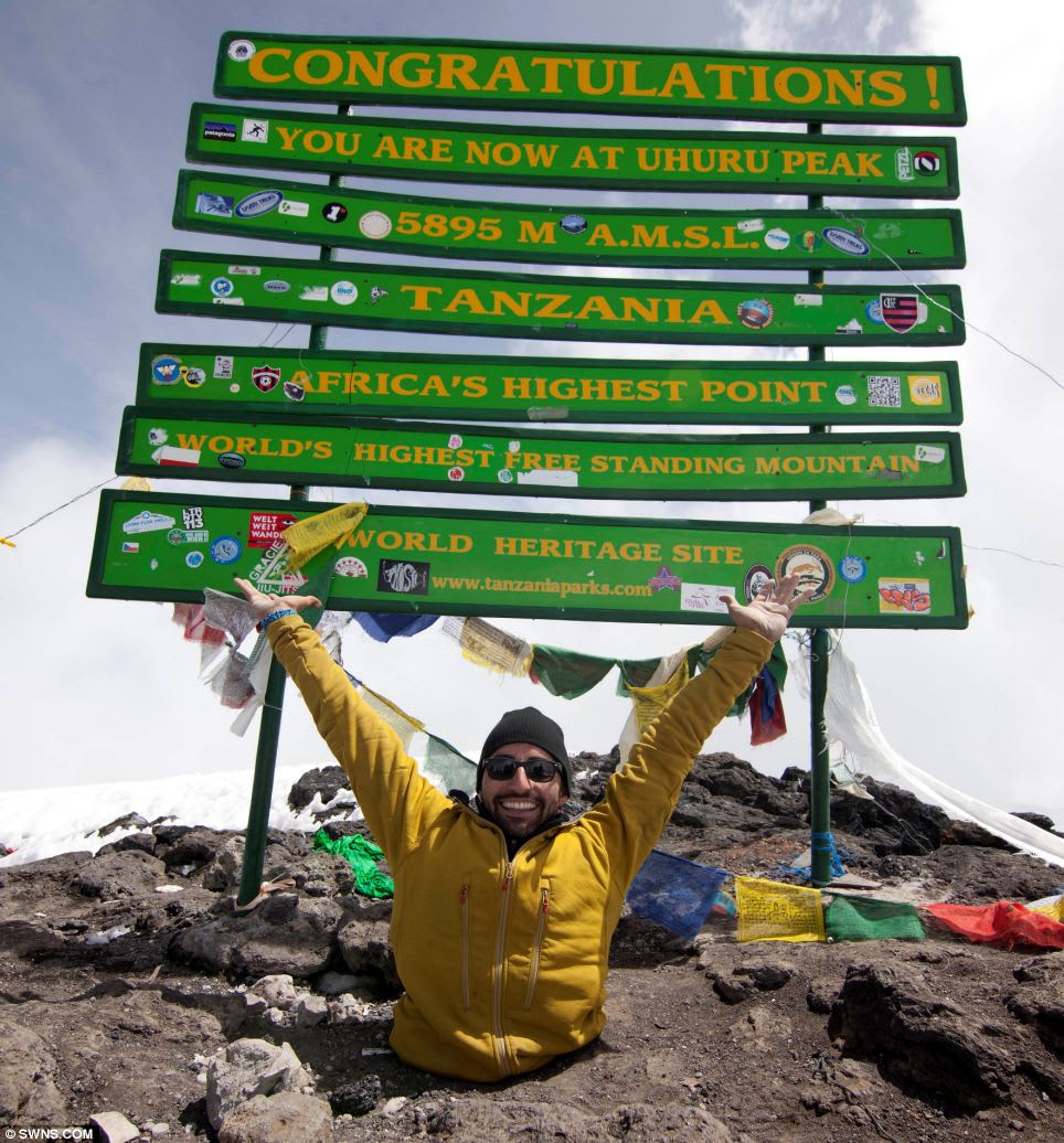 In 2012, a man named Spencer West, who was born without legs, climbed Mount Kilimanjaro, the highest peak in Africa. He did it for charity, raising $750,000 to bring sustainable water to drought-ridden regions in East Africa.