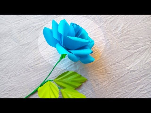 Mix How To Make Small Origami Rose Very Easy Paper