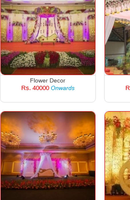 Mix Bangalore Best Wedding Flower Decoration Wedding Stage