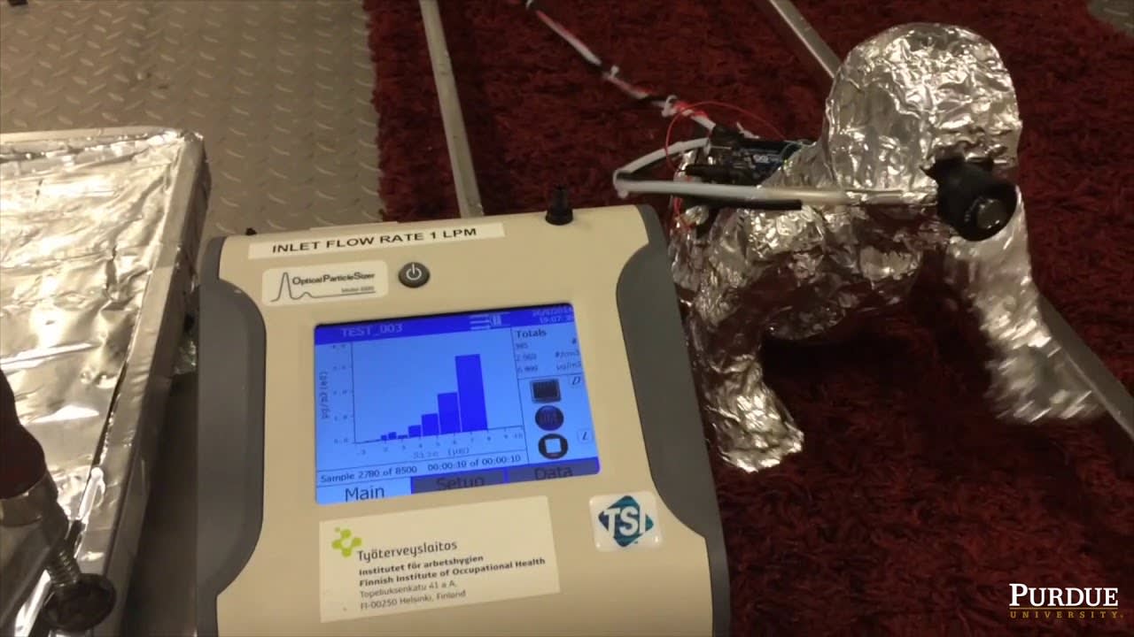 Robotic Infant Design for Indoor Air Quality Research