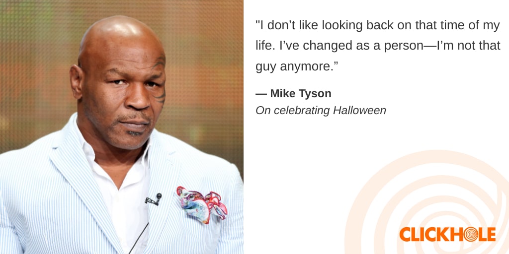 Mike Tyson said WHAT?!
