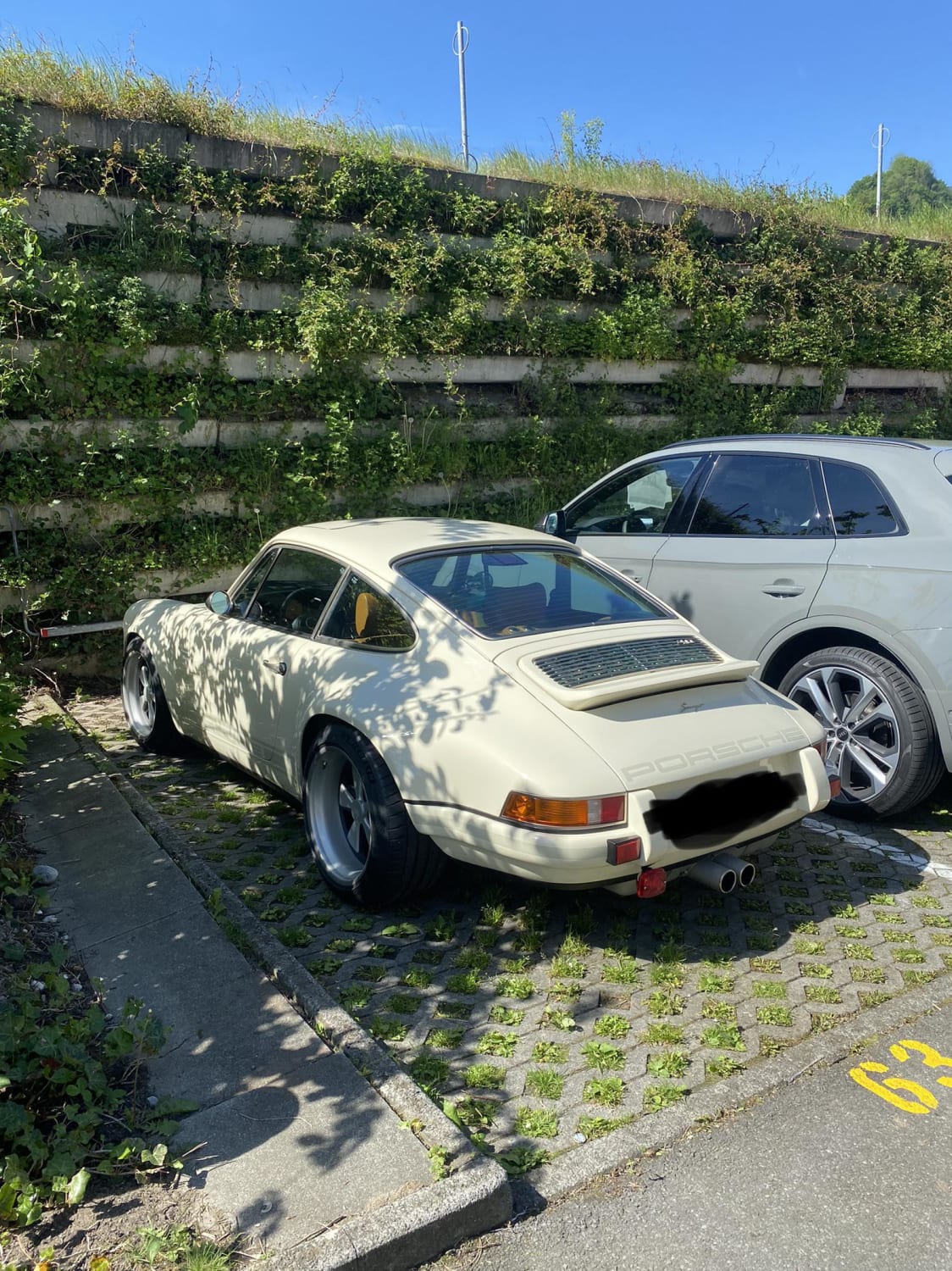 Singer Porsche spotted in Switzerland near Lucerne