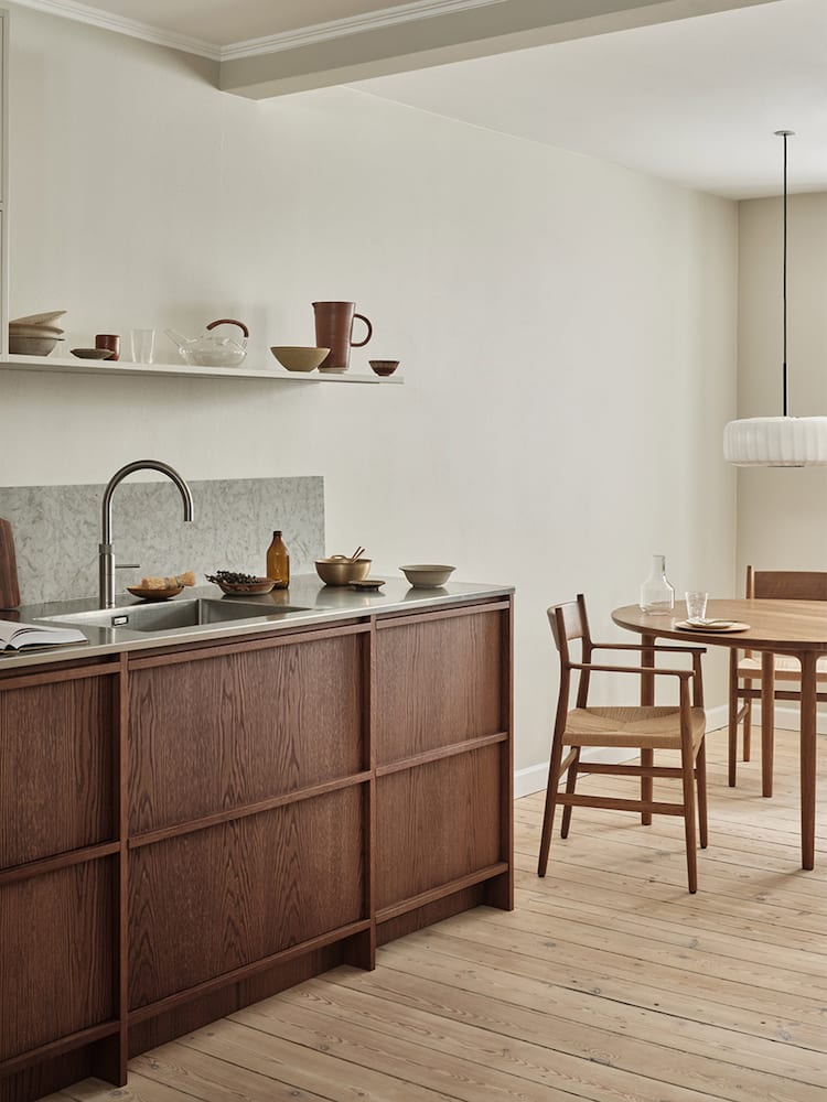 Kitchen | Copenhagen Townhouse Kitchen by Nordiska Kök - Est Living | Interiors, Architecture, Designers & Products