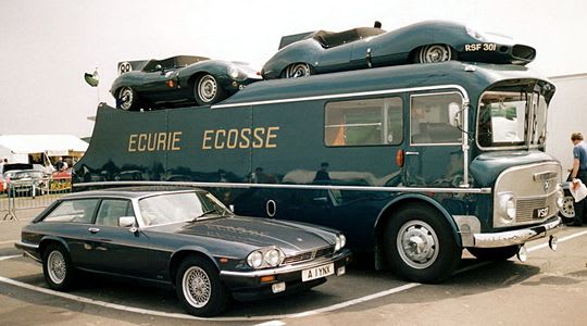 The Ecurie Ecosse Transporter