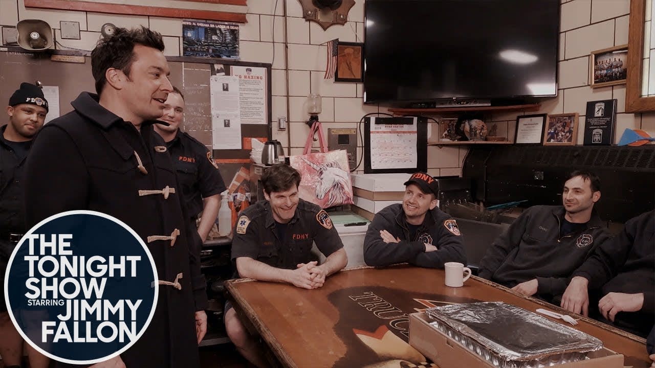 Jimmy Delivers Rao's Meatballs to New York City Fire Department Engine 54