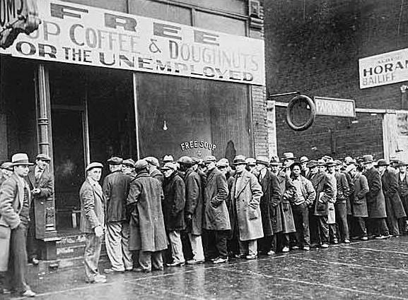 OtD 6 Mar 1930 the first International Unemployment Day called by the Communist Party with demonstrations across the US. Clashes broke out in many areas, and authorities in places like New York were forced to create funds to help unemployed