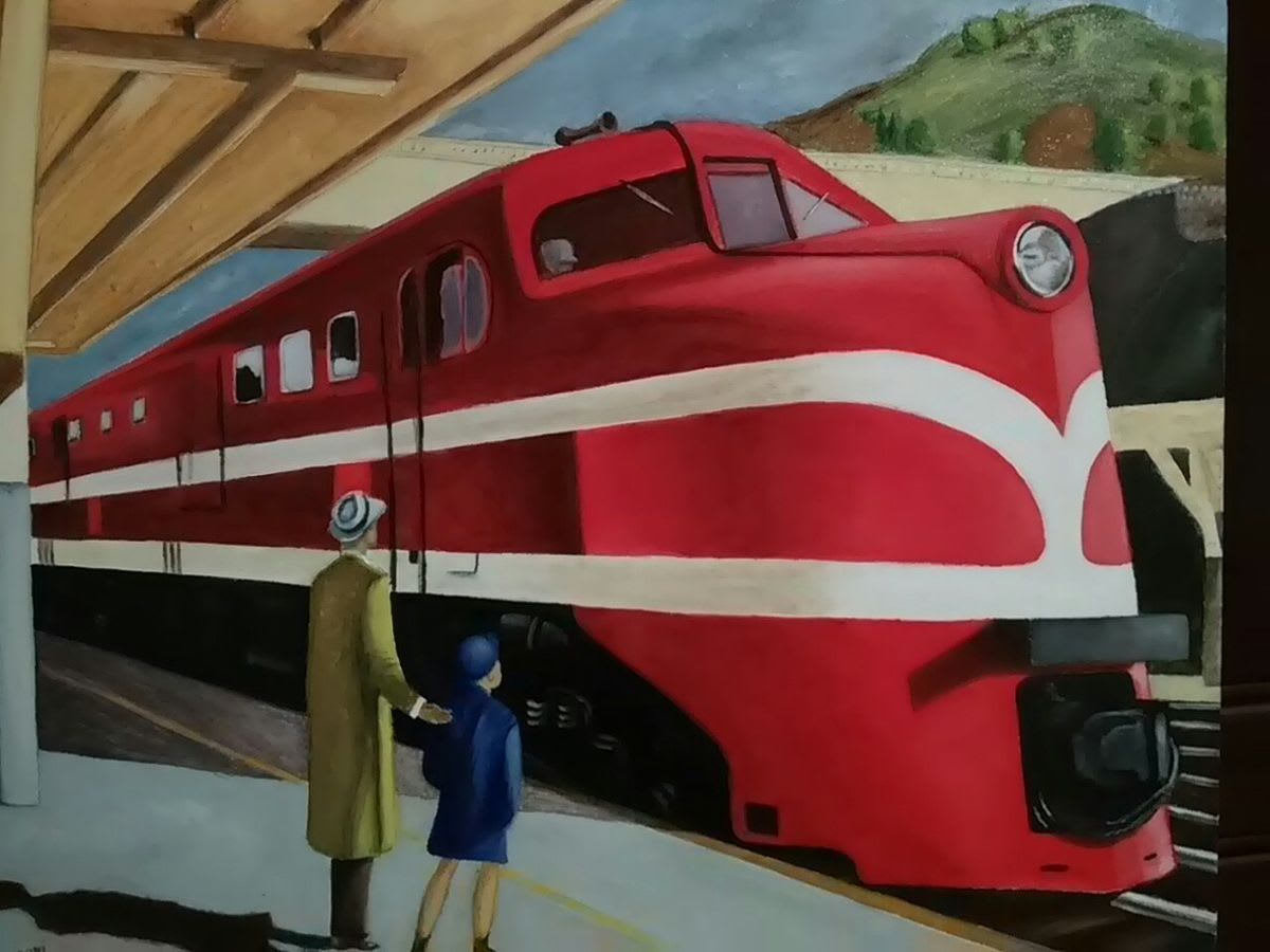 Edward Hopper, "American Locomotive" (1944)