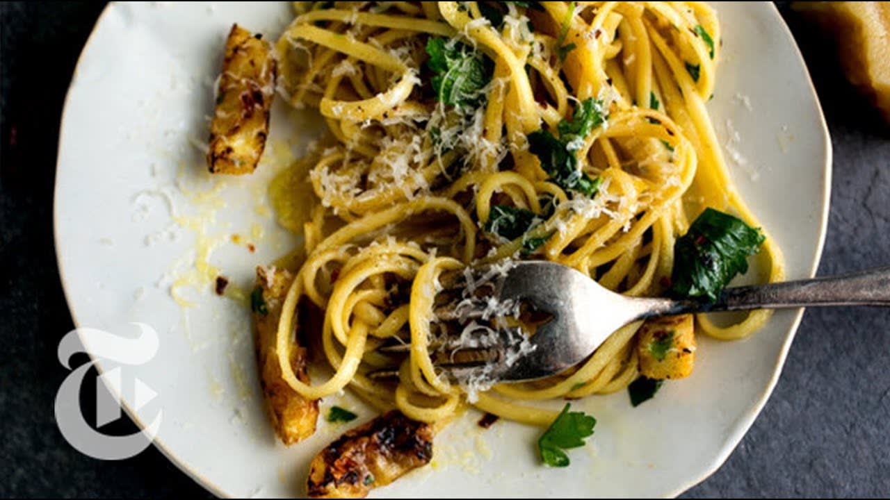 Pasta With Caramelized Lemons | Melissa Clark Recipes | The New York Times