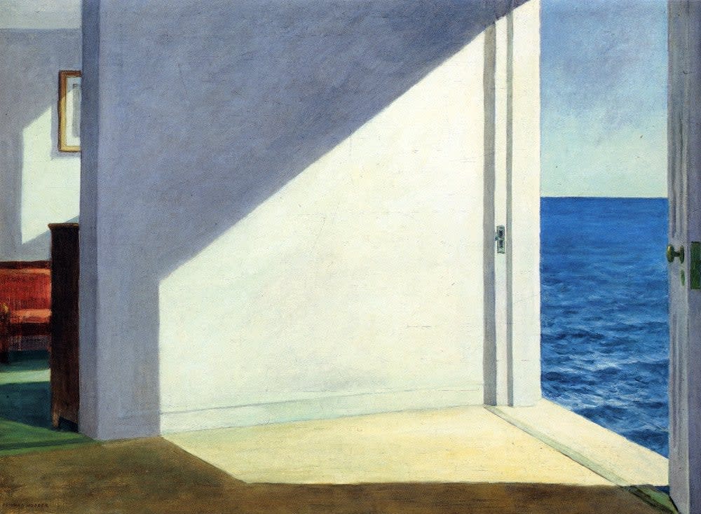 Edward Hopper, Rooms by the sea, 1951
