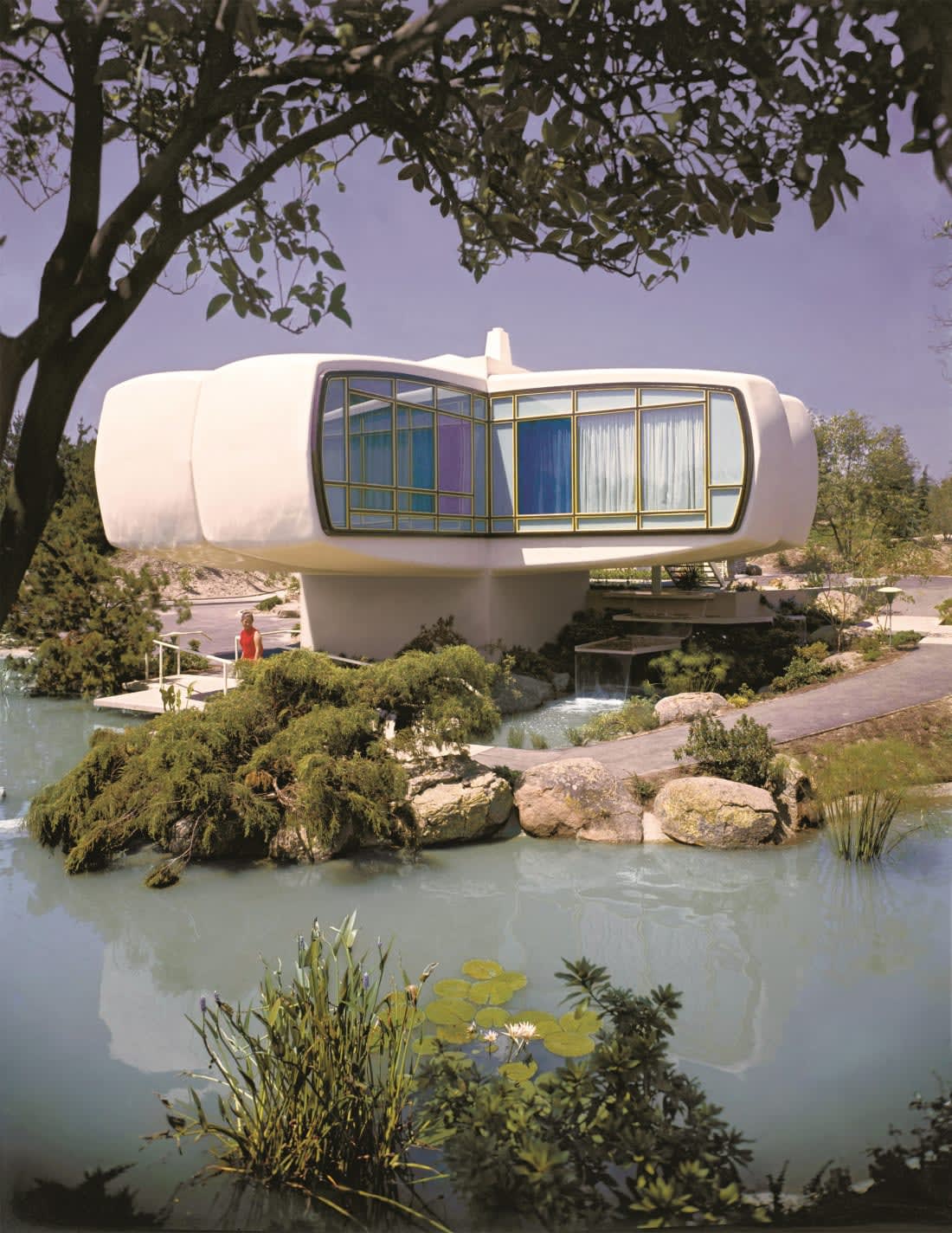 The Monsanto House of the Future in Disneyland's Tomorrowland, 1957-67; How People Would Live In 1986