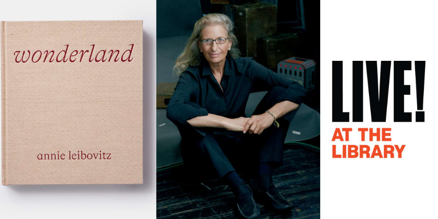 UPDATE: Tomorrow’s Live! At The Library event, “An Evening with Annie Leibovitz," has been canceled & will be rescheduled for a later date. We apologize for the inconvenience. Timed-entry passes will still permit entry to the Great Hall for happy hour & the Library’s exhibitions.