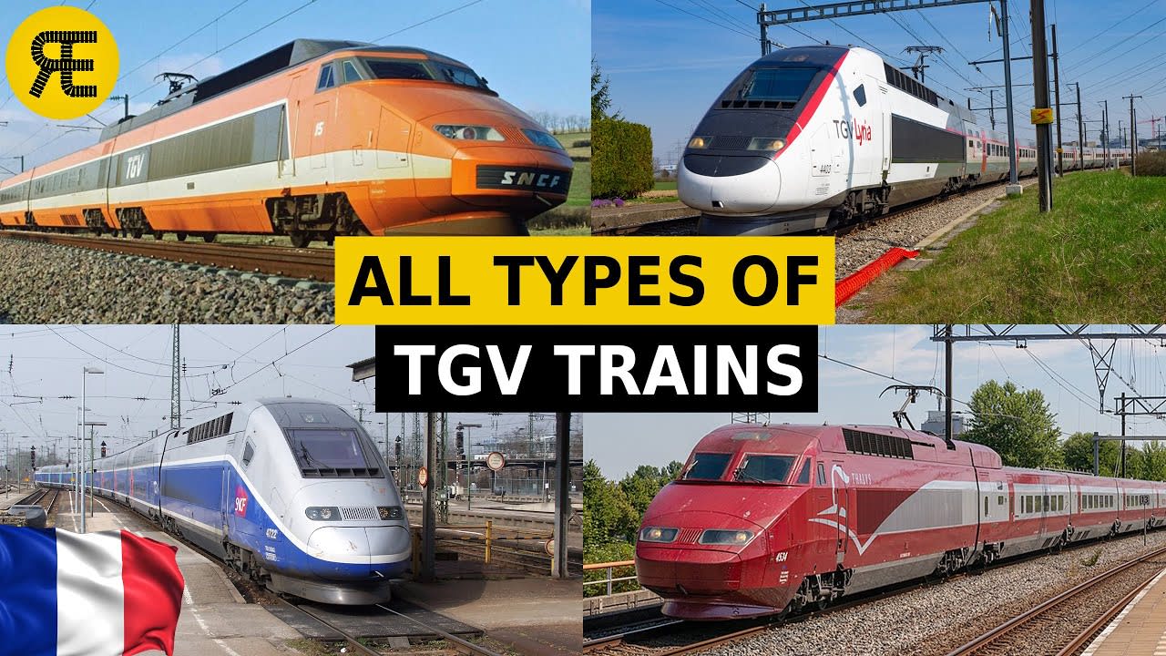 Evolution of French TGV Trains: Explained