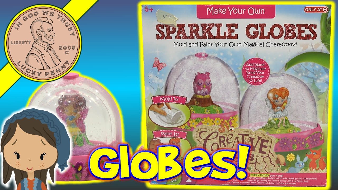 Sparkle Snow Globe Making Kit For Kids - Crafting Time With Alyse!