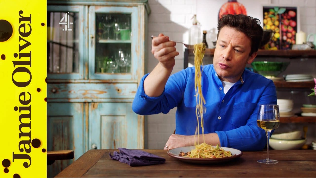 Hot Smoked Salmon Pasta | Quick & Easy Food | Jamie Oliver