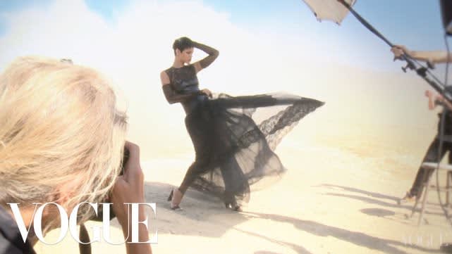 Rihanna's November 2012 Vogue Cover Shoot