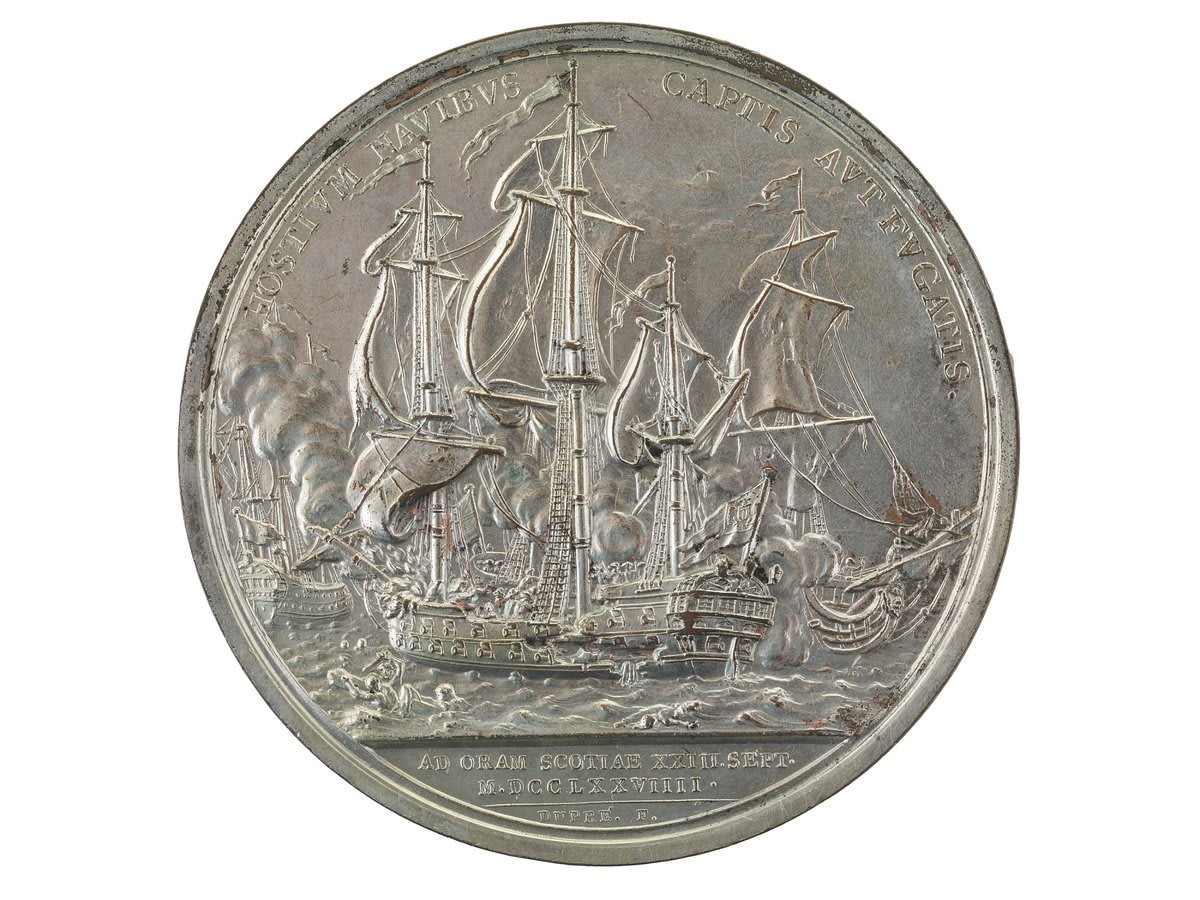 The Comitia Americana medals, created after a vote by the Continental Congress in March 1776, were given to American heroes, foreign royalty, dignitaries, and even universities as a continued declaration and celebration of American #independence.
