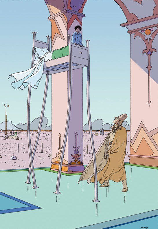 Arzach meets Little Nemo - Homage to Winsor McCay by Moebius