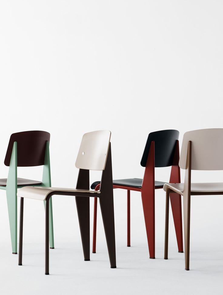 Prouvé Standard Chair by Vitra at DWR | Vitra furniture, Interior furniture, Chair design