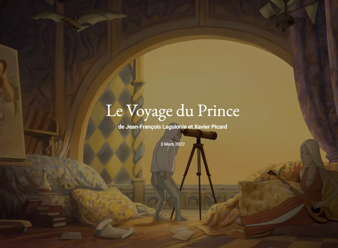 [#AuditoriumLouvre] 🎬 Pour les vacances scolaires, découvrez le film d'animation « Le Voyage du Prince » de Jean-François Laguionie et Xavier Picard. À partir de 8 ans. 📍 Jeudi 03/03 à 15h Plus d'infos 👉
