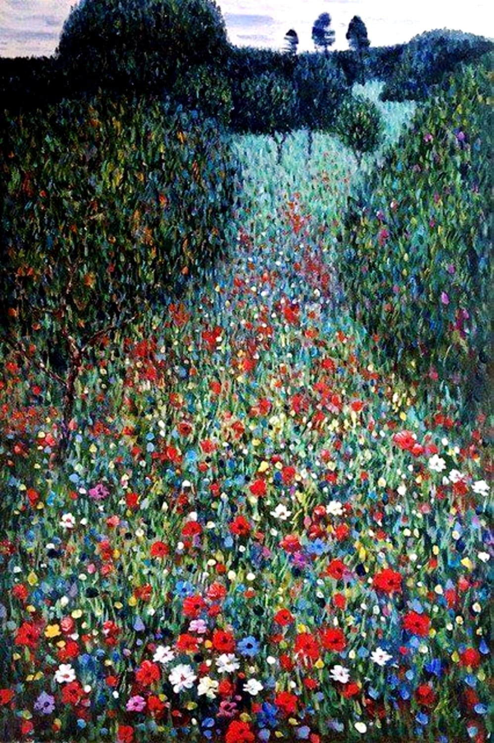 Poppy Field, Gustav Klimt, 1907