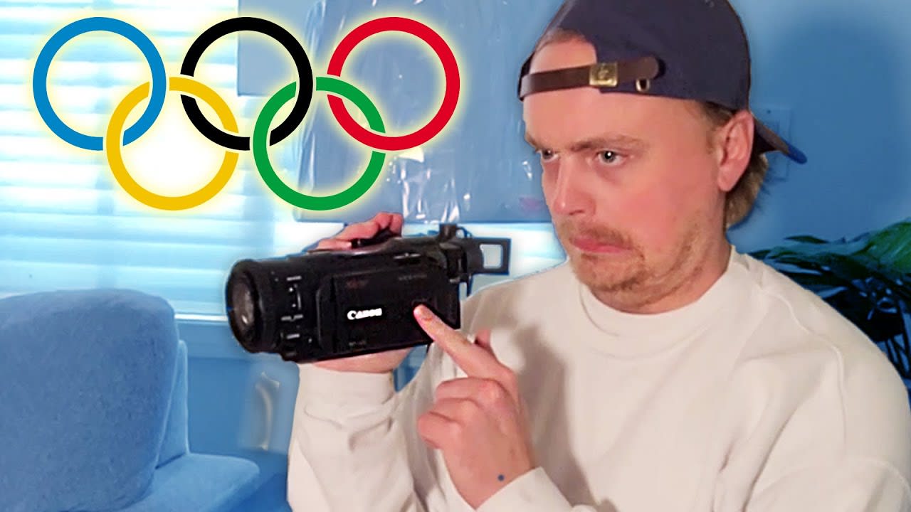the camera guy at the losing olympic family's house